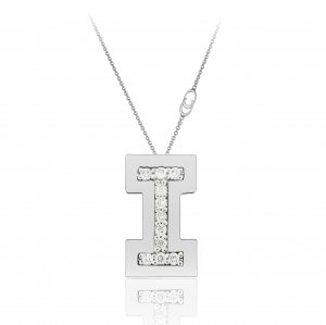 Chimento chain pendant white gold and diamonds 1G6452IB15450