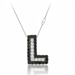 Chimento chain pendant white gold and diamonds 1G6452LBN5450