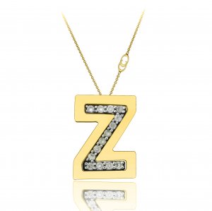 Chimento two-tone gold and diamond chain pendant 1G6452ZB12450