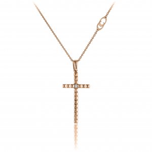 Pendente con catena Chimento oro e diamanti 1GC1015BB6450