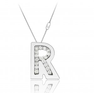 Chimento gold and diamond chain pendant 1G6452RB15450