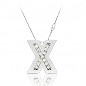 Chimento gold and diamond chain pendant 1G6452XB15450