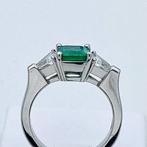 Anello smeraldo e diamanti oro 750% Art. 1848719