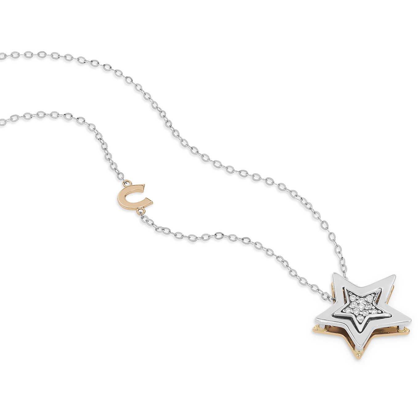 Collana Donna Gioielli Comete Stella GLB 1448