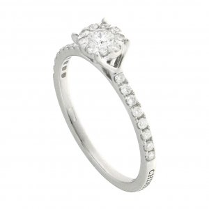 Gold and diamond lace ring 1AHF050BB5140