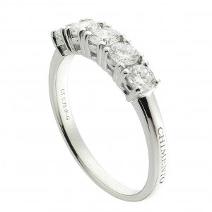 Ring Chimento gold and diamonds 1AV70503G5140