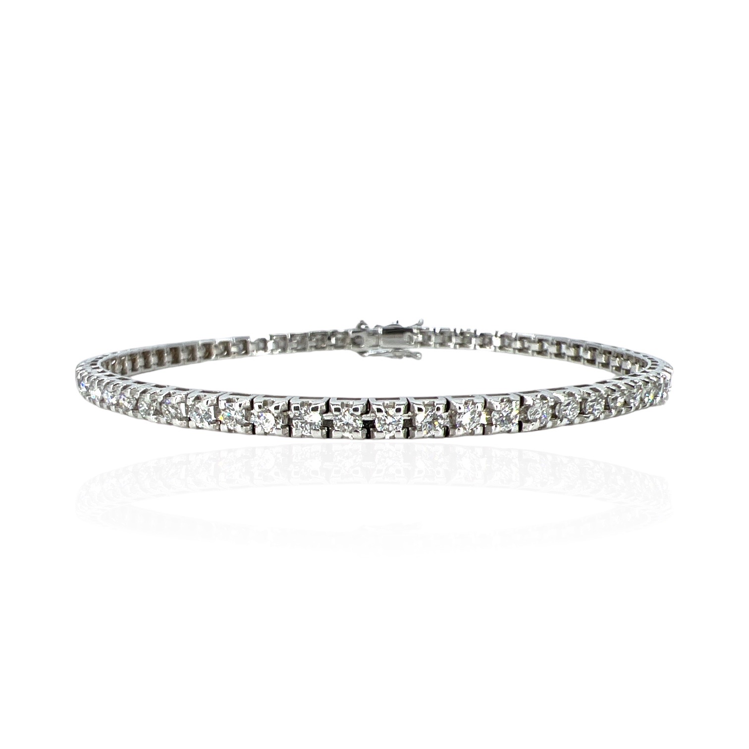 White Gold DESIRE Diamond Tennis Bracelet Art.BR004