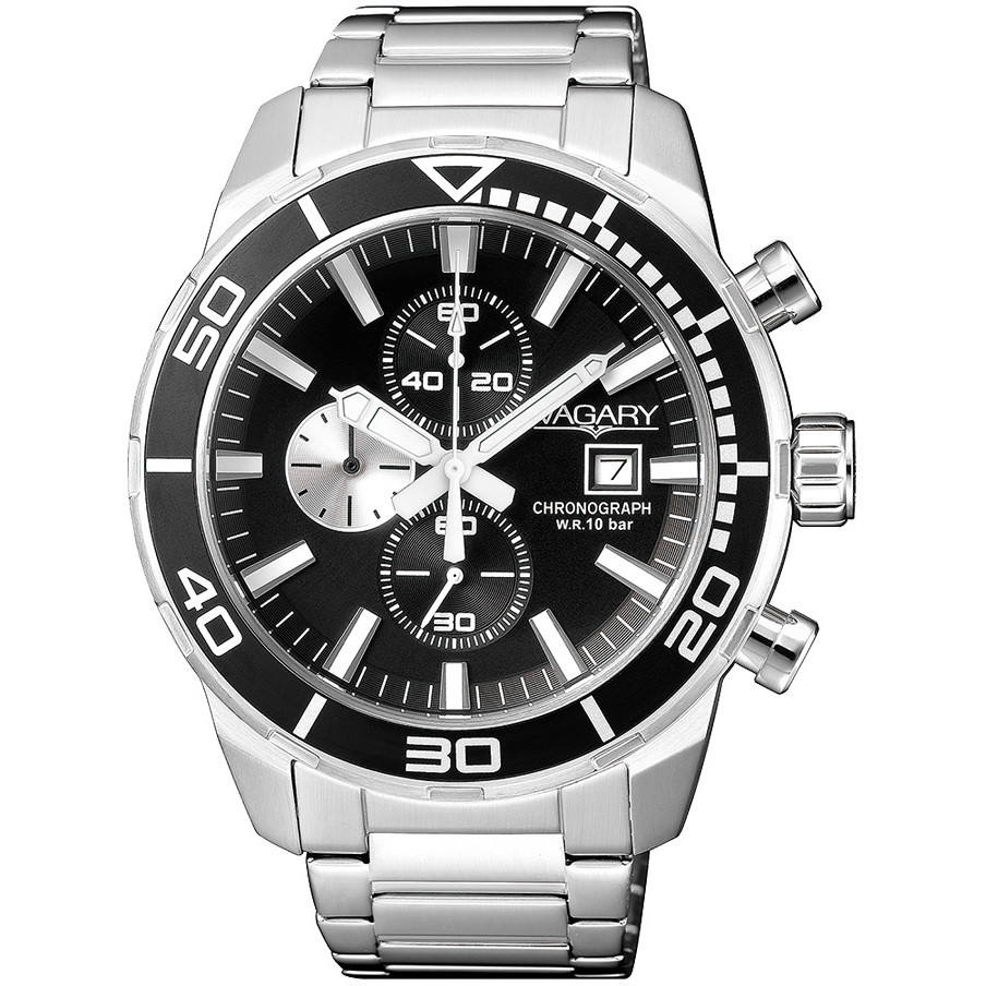 Vagary By Citizen Aqua 39 Men’s Chronograph Watch