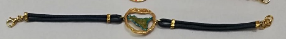 Silver bracelet Sicily line