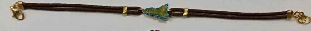 Silver bracelet Sicily line