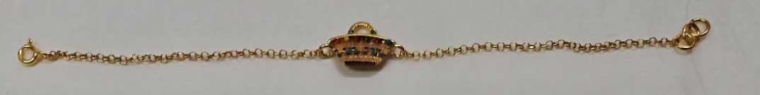 Silver bracelet Sicily line