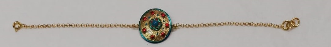 Silver bracelet Sicily line