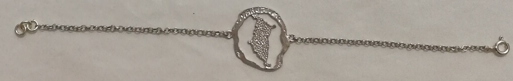 Silver bracelet Sicily line