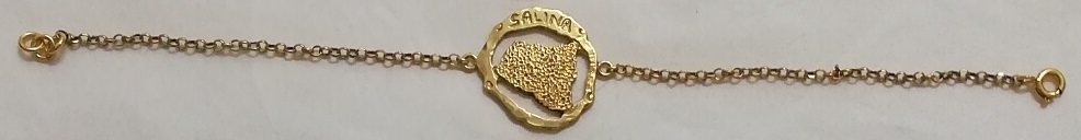 Silver bracelet Sicily line