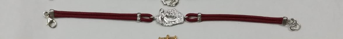 Silver bracelet Sicily line