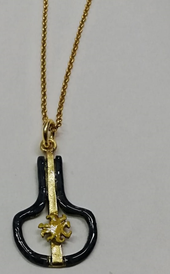 Sicily Line Pendant Necklace