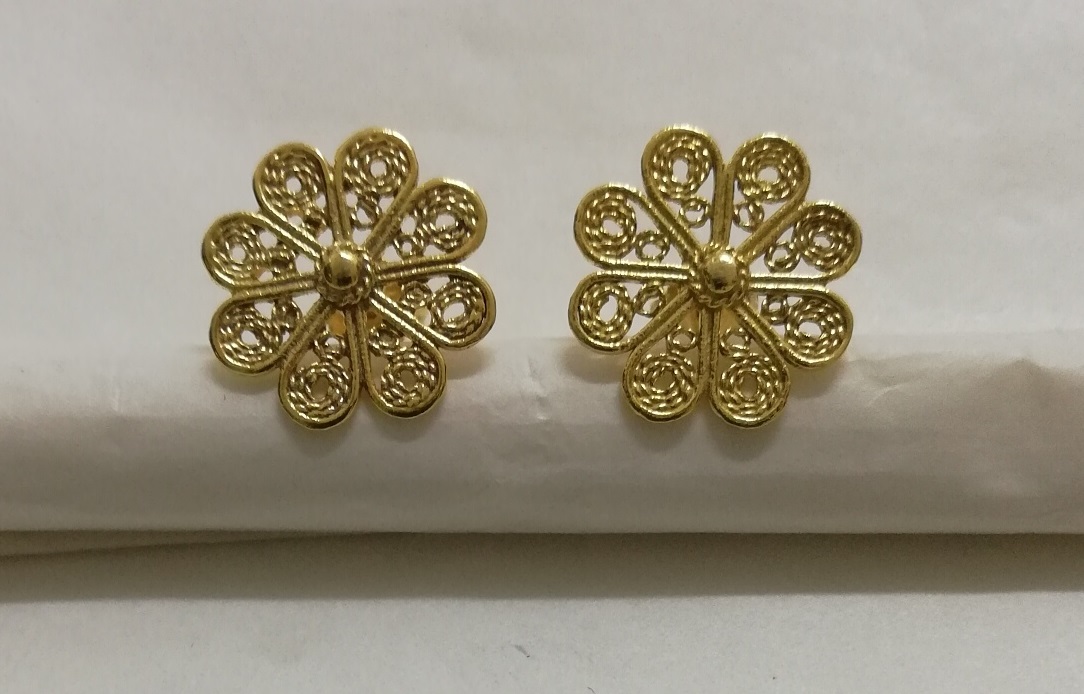 Sicily Line Silver Earrings