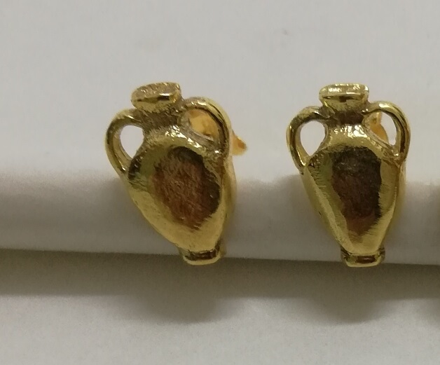 Sicily Line Silver Earrings