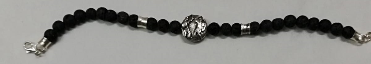 Silver bracelet Sicily line
