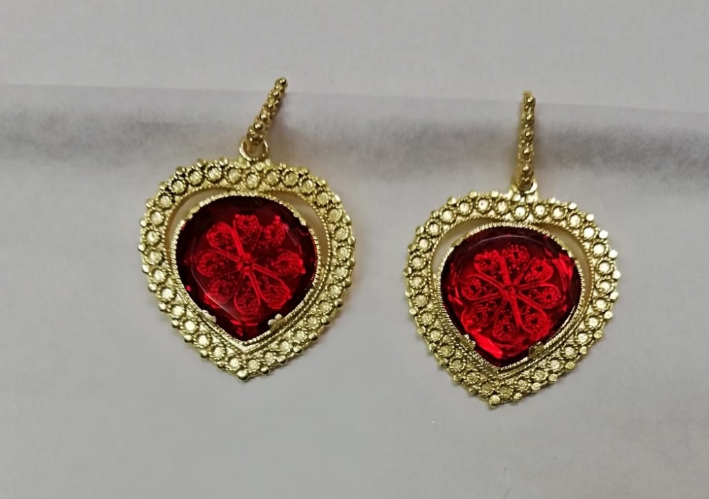 Sicily Line Silver Earrings
