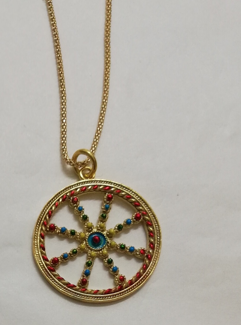 Sicily Line Pendant Necklace