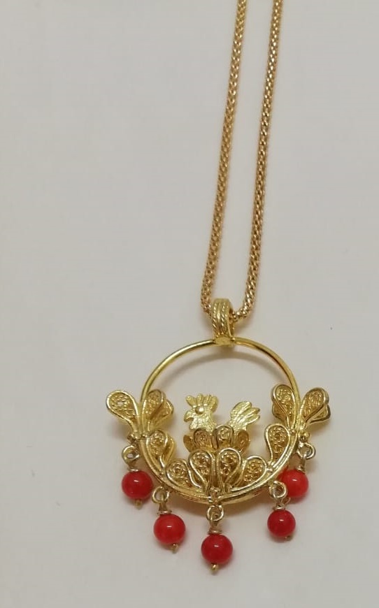 Collana con pendente Linea Sicilia