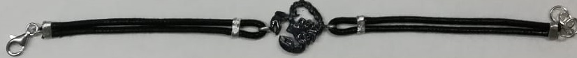 Silver bracelet Sicily line