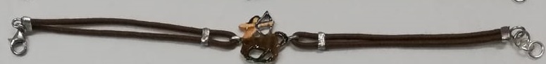 Silver bracelet Sicily line