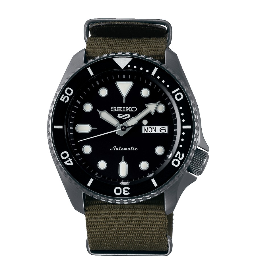 Seiko – Sports 5 Series Black Wood SRPD65K4