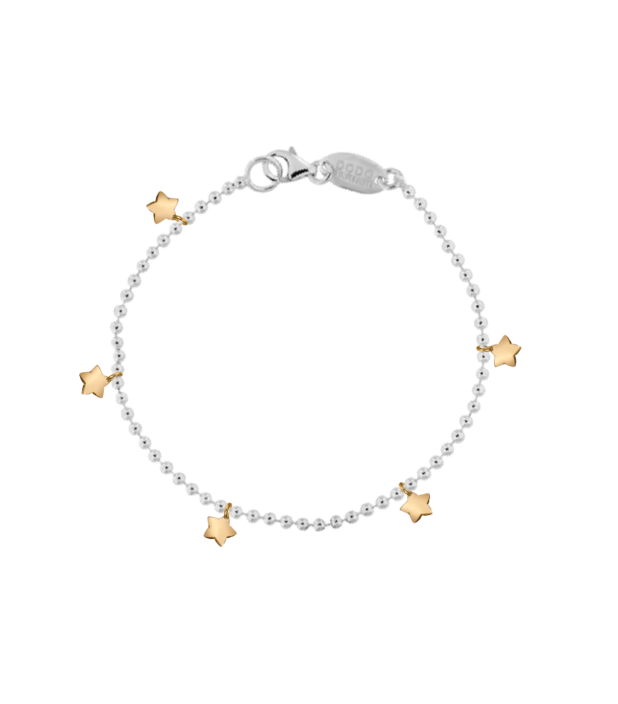 AP105/1-1-1 stopper bullet and star bracelet