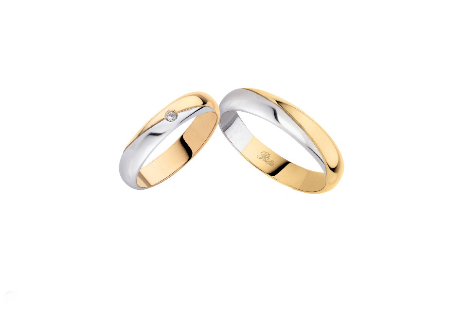 Wedding rings Polello Art. 1803UBG-1803DBG