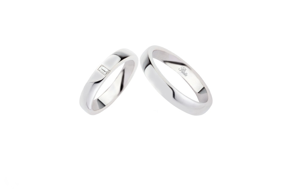 Wedding rings Polello Art. 1873DB-1873UB