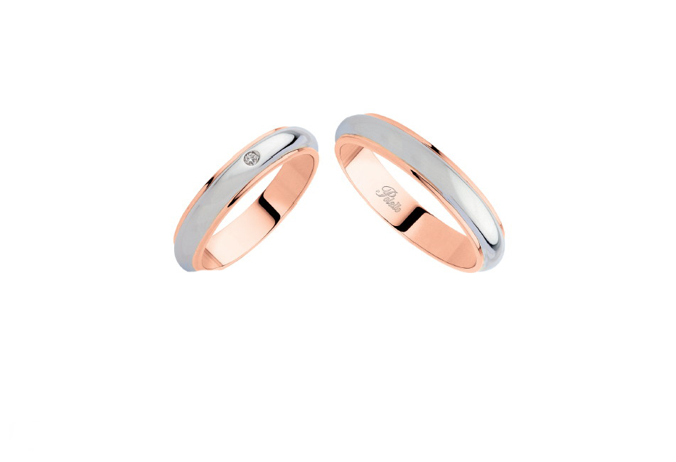 Wedding rings Polello Art. 2005DBR-2005UBR