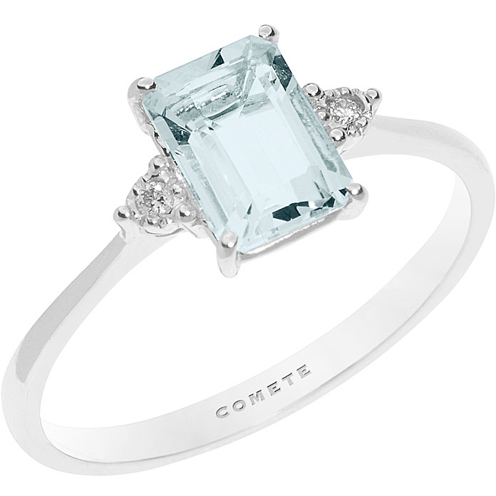 Women's Jewelry Ring Aquamarine Fantasy Anq 306