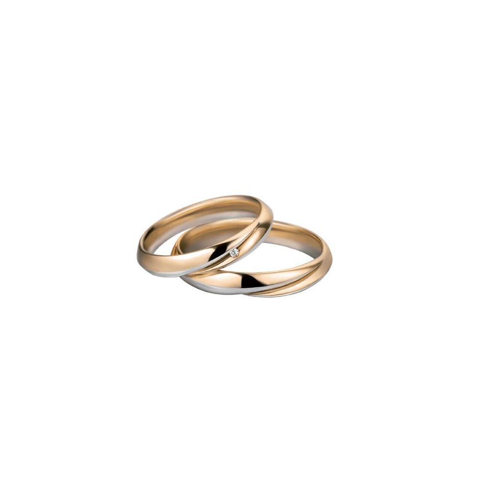 Wedding rings Polello Art. 2325DBG-2325UBG