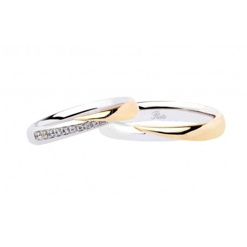 Wedding rings Polello Art. 2839DBG – 2839UBG