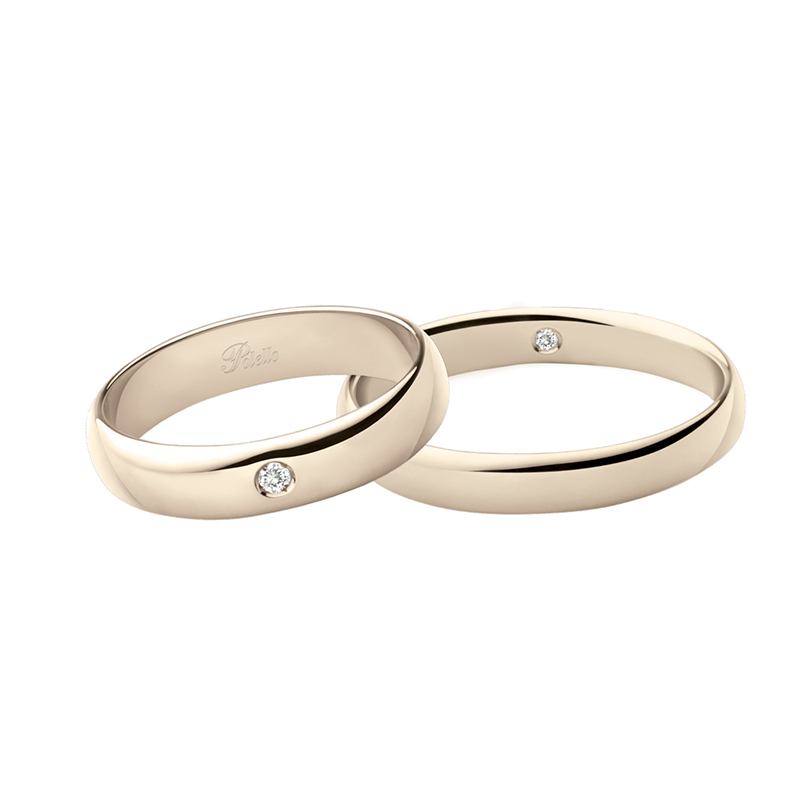 Wedding rings Polello art. 3178DCH-3178UCH