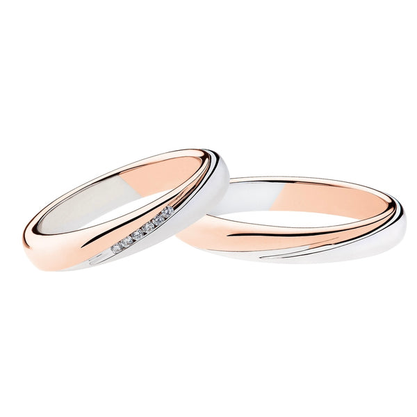 Wedding rings Polello Art. 2888DBR-2888UBR