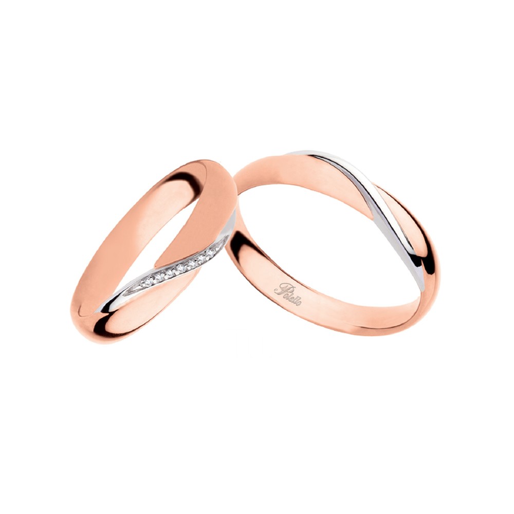 Wedding rings Polello Art. 2892DRB-2892URB