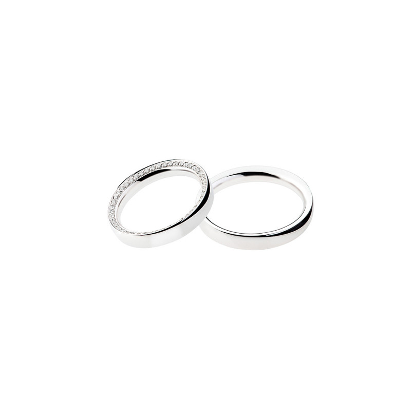 Wedding rings Polello Art. 2887DB-2887UB