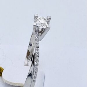 Anello solitario oro e diamanti DESIDERIO art.AN1293