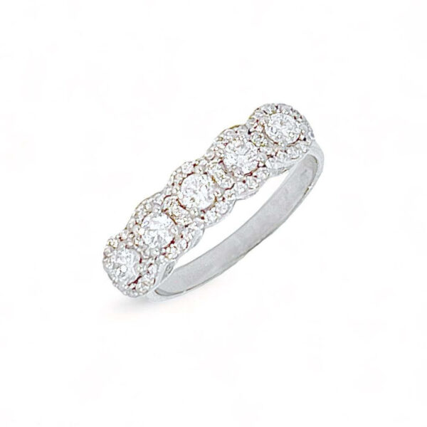 750% white gold diamond eternity ring Art. An1612