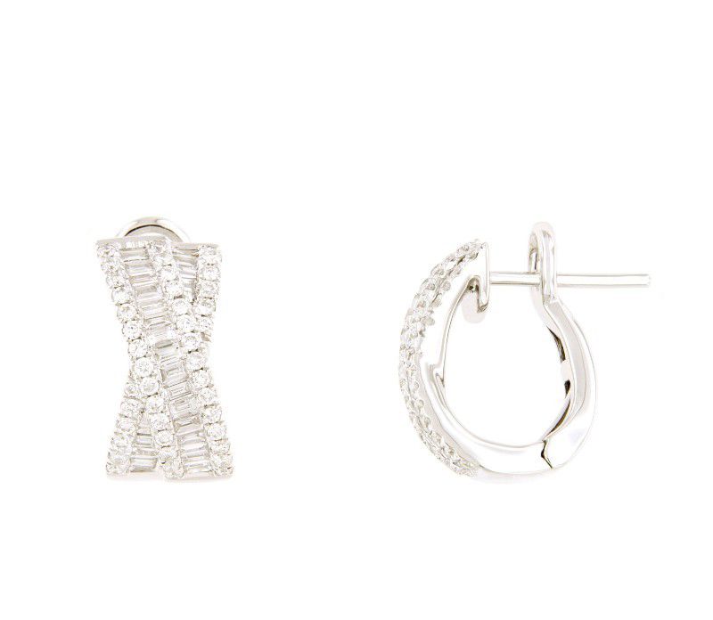 White Gold Diamond Earrings Art. 3660EW