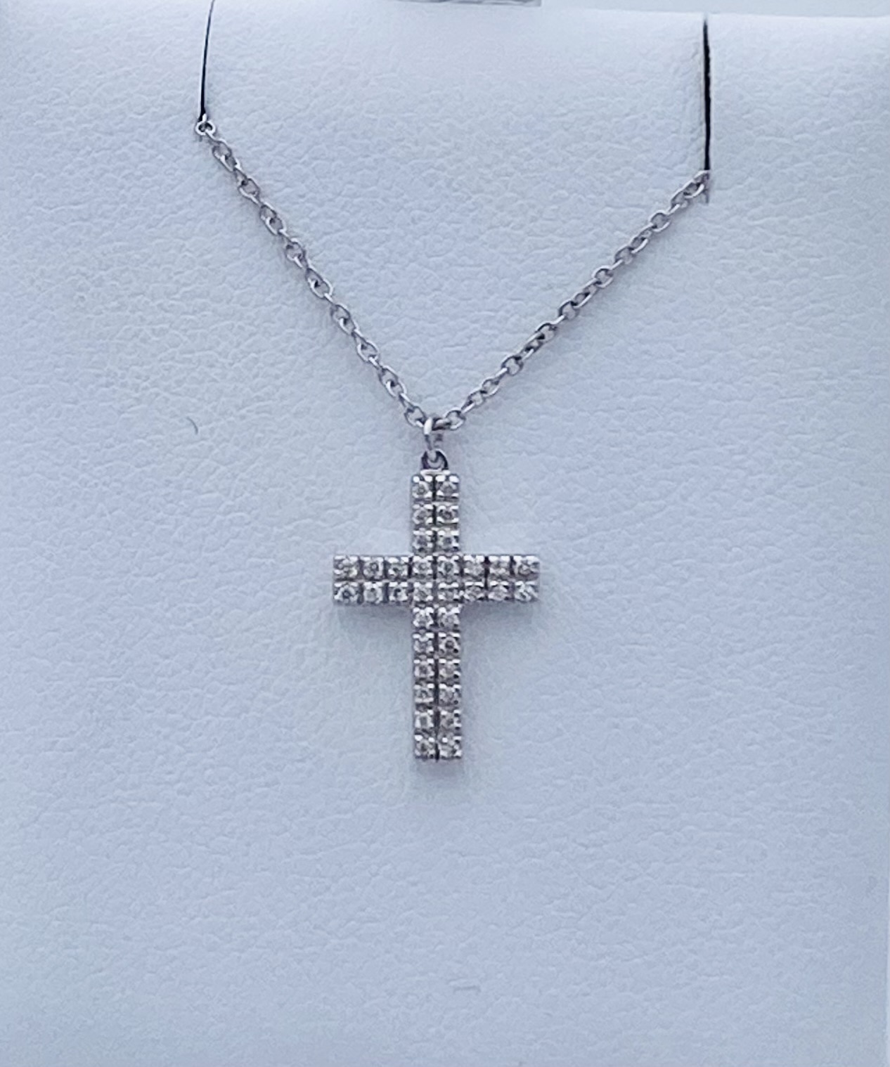 Gold and diamond cross pendant Art.1285604