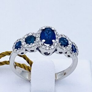 Veretta ring with sapphires and diamonds ART. AN1714