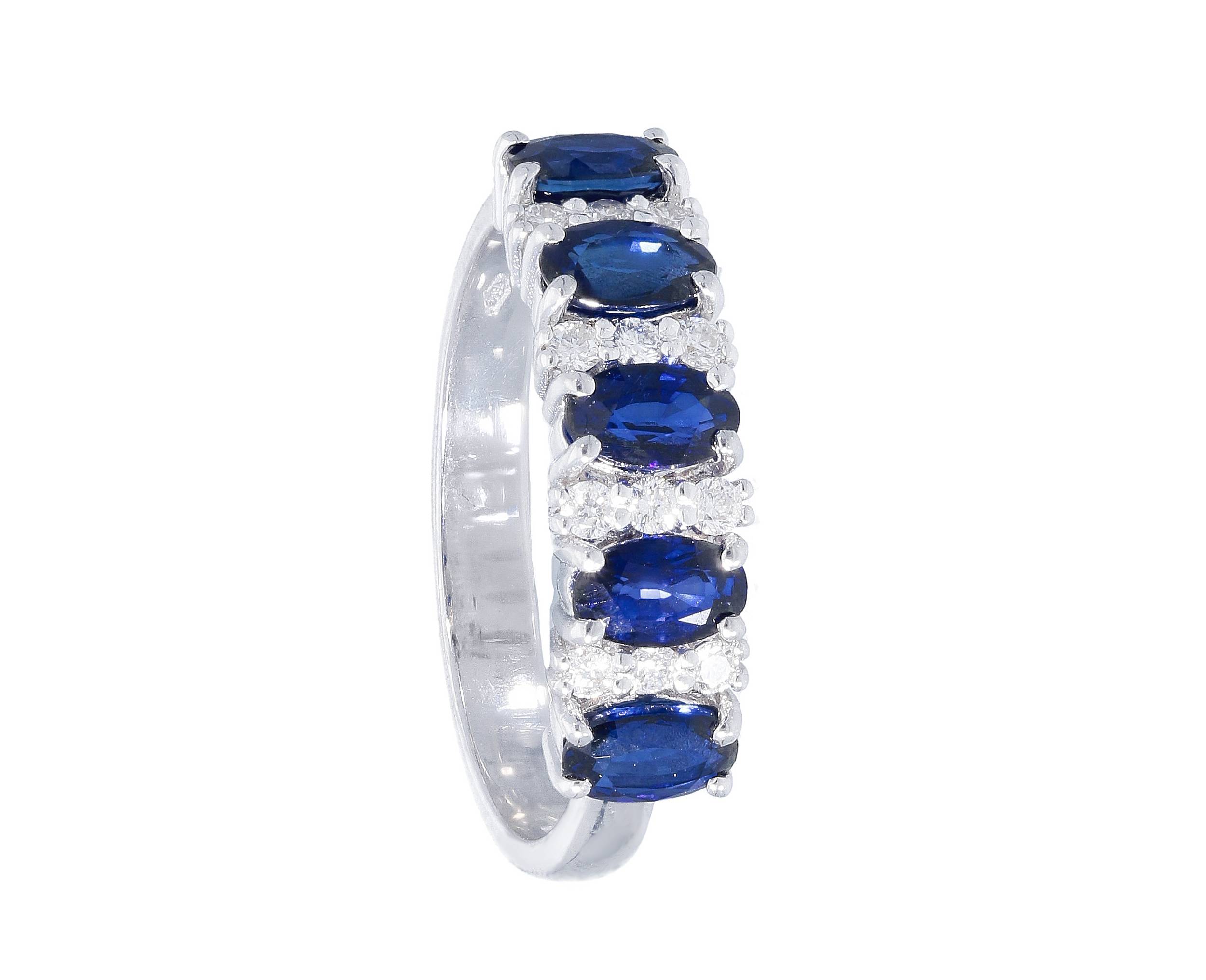 Veretta ring with sapphires and diamonds ART. 243163