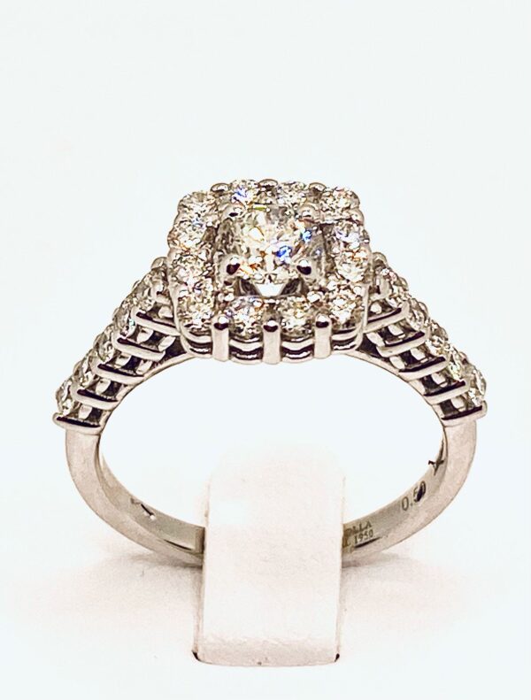 Anello solitario di diamanti certificato GIA art. ROB9