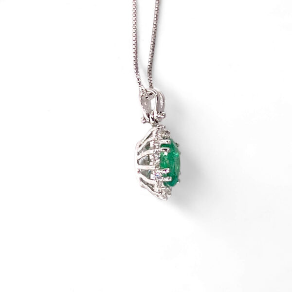 Pendente con smeraldi e diamanti BON TON Art.CD144