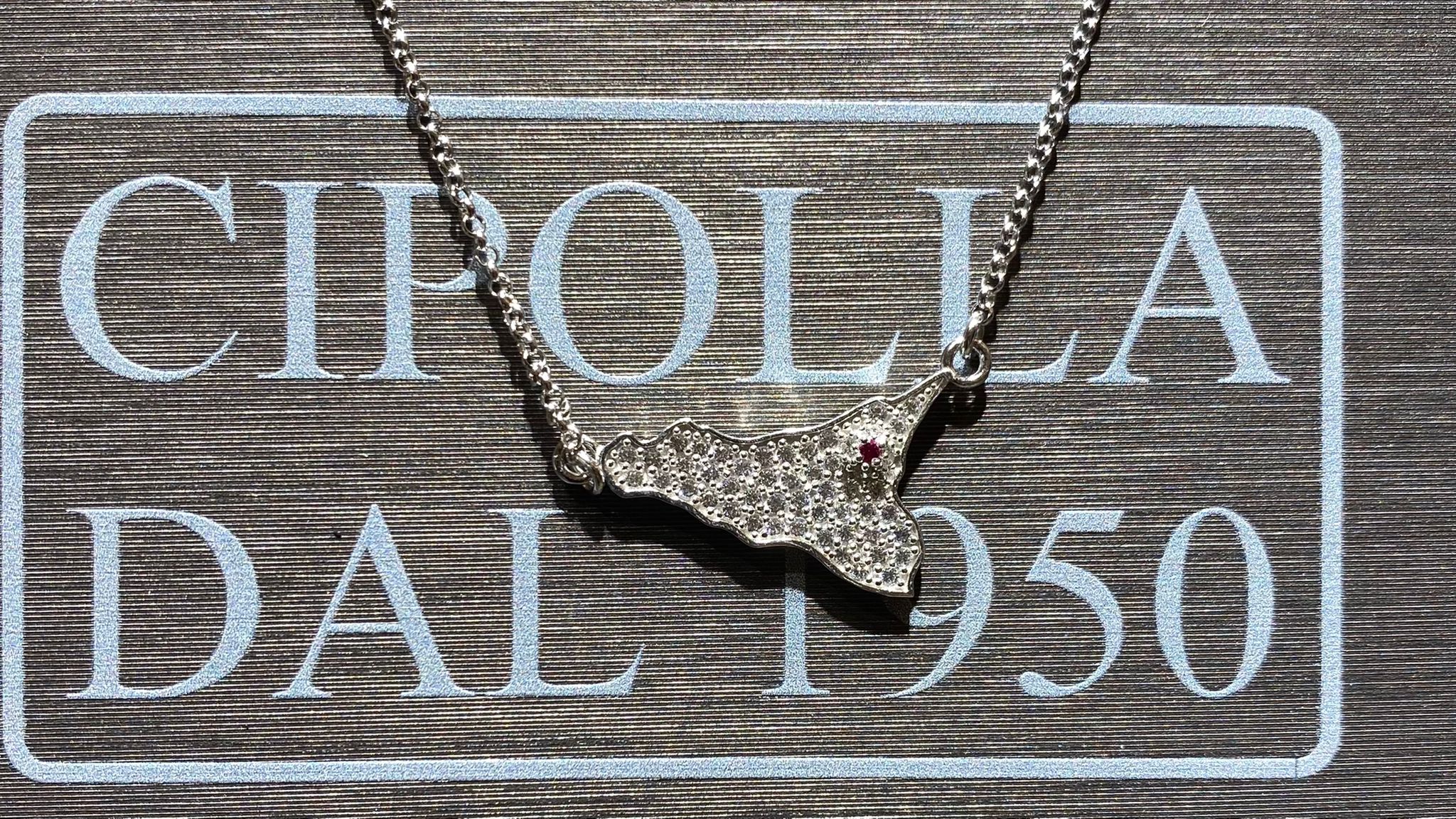 Pendente sicilia argento 925-gioielleria-palermo-cipolla-gioielli-argento