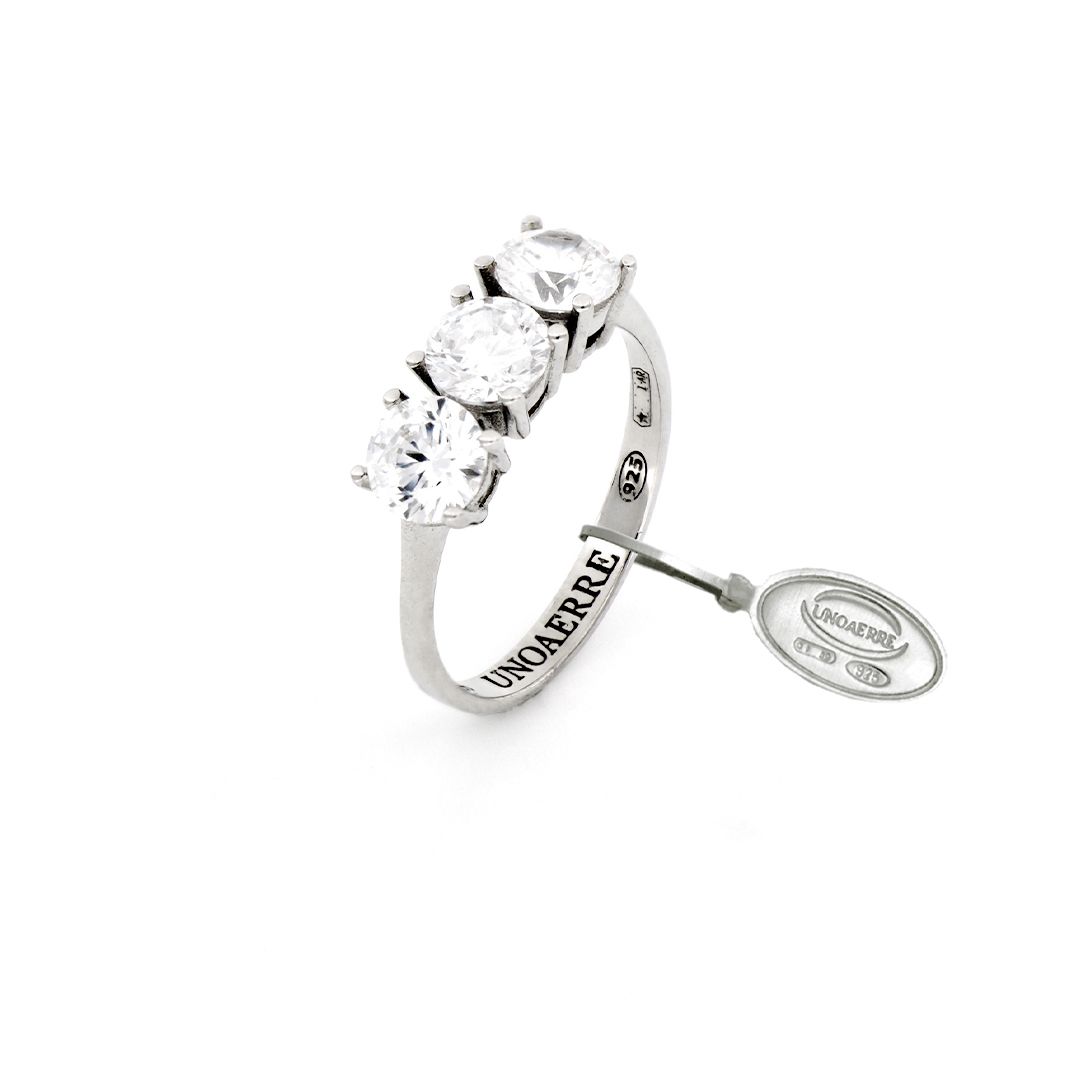 Unoaerre Ring in White Silver 721YAF2080500